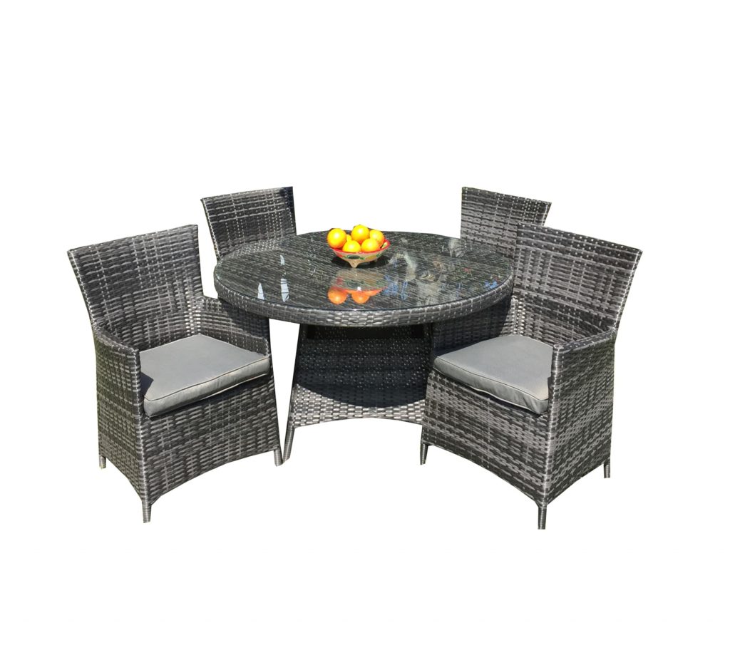 5 Piece Rattan Dining Set Hardys Furniture